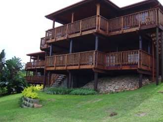 Completed house and landscaping done.