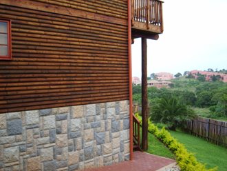Ramsey Place in Port Edward. Note stone cladding.